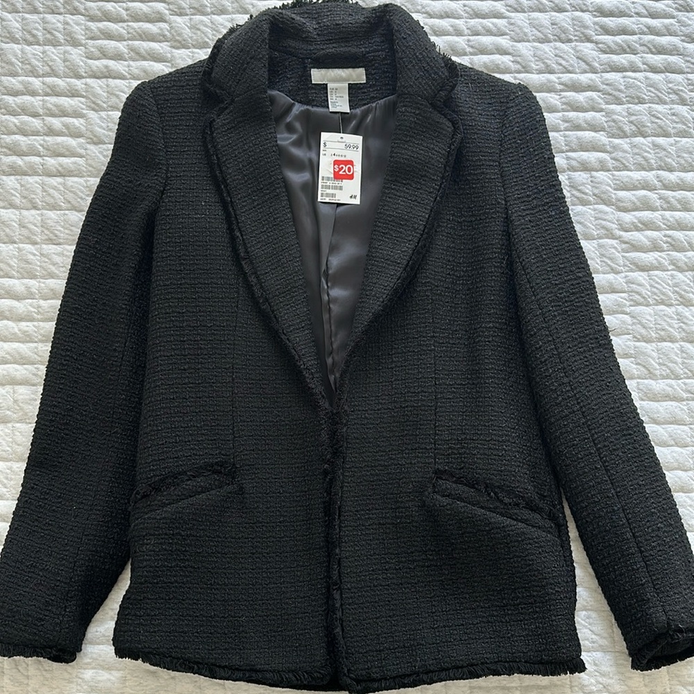 H&M Black Blazer NWT